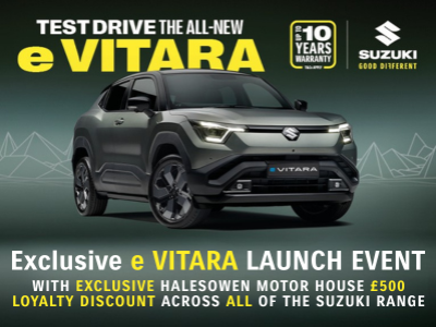 Exclusive E-Vitara Launch Event at Halesowen Motor House