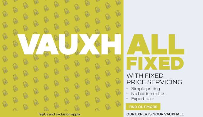 Vauxhall | Fixed Price Servicing