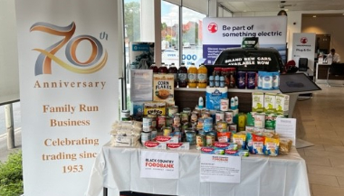 Black Country Food Bank Donation