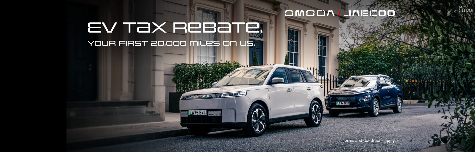 OMODA JAECOO UK  EV Tax Rebate