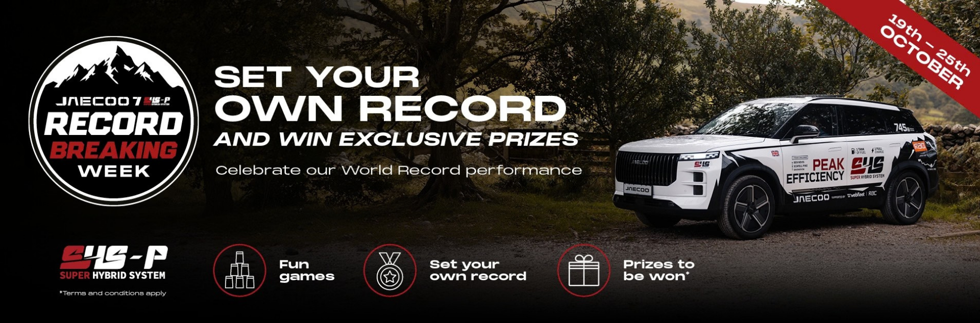 Set your own record Jaecoo 7 SHS-P