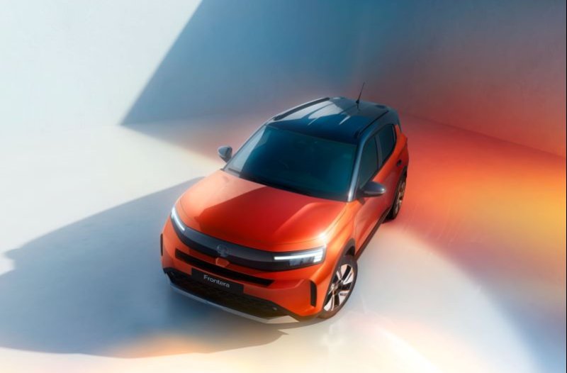 Available in 100% Electric or Mild Hybrid. https://www.halesowenmotorhouse.co.uk/assets/media/topviewofthefrontera.jpeg